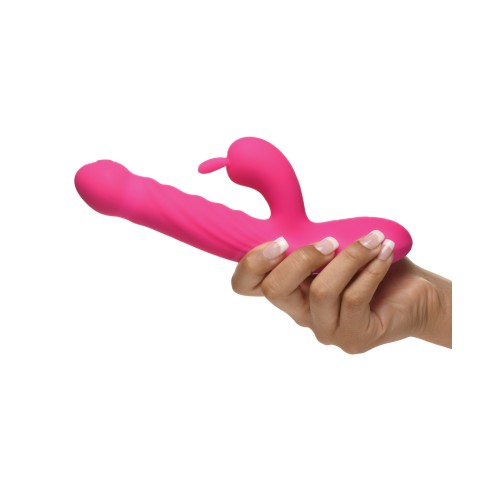 Bang! Conejito Vibrador Estimulador de Movimiento 10X Rosa