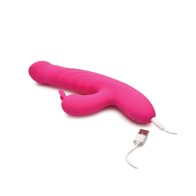 Bang 10X Thrusting Vibrating Rabbit Pink