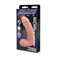 Blue Line Stainless Steel Bull Nose Glans Ring