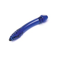 Dildo de Vidrio Doble Lado 11 para Estimulación G-Spot y P-Spot