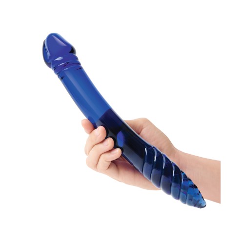 Dildo de Vidrio Doble Lado 11 para Estimulación G-Spot y P-Spot