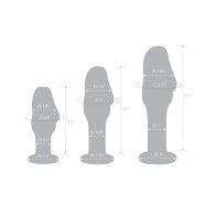 Glas Helmet Head Anal Training Kit Set of 3