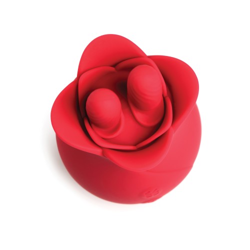 Bloomgasm The Rose Fondle 10X Estimulador Clitoriano - Rojo