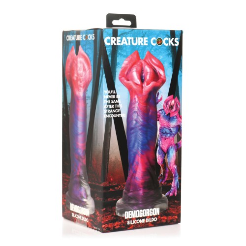 Creature Cocks Demogorgon Silicone Dildo Multi Color