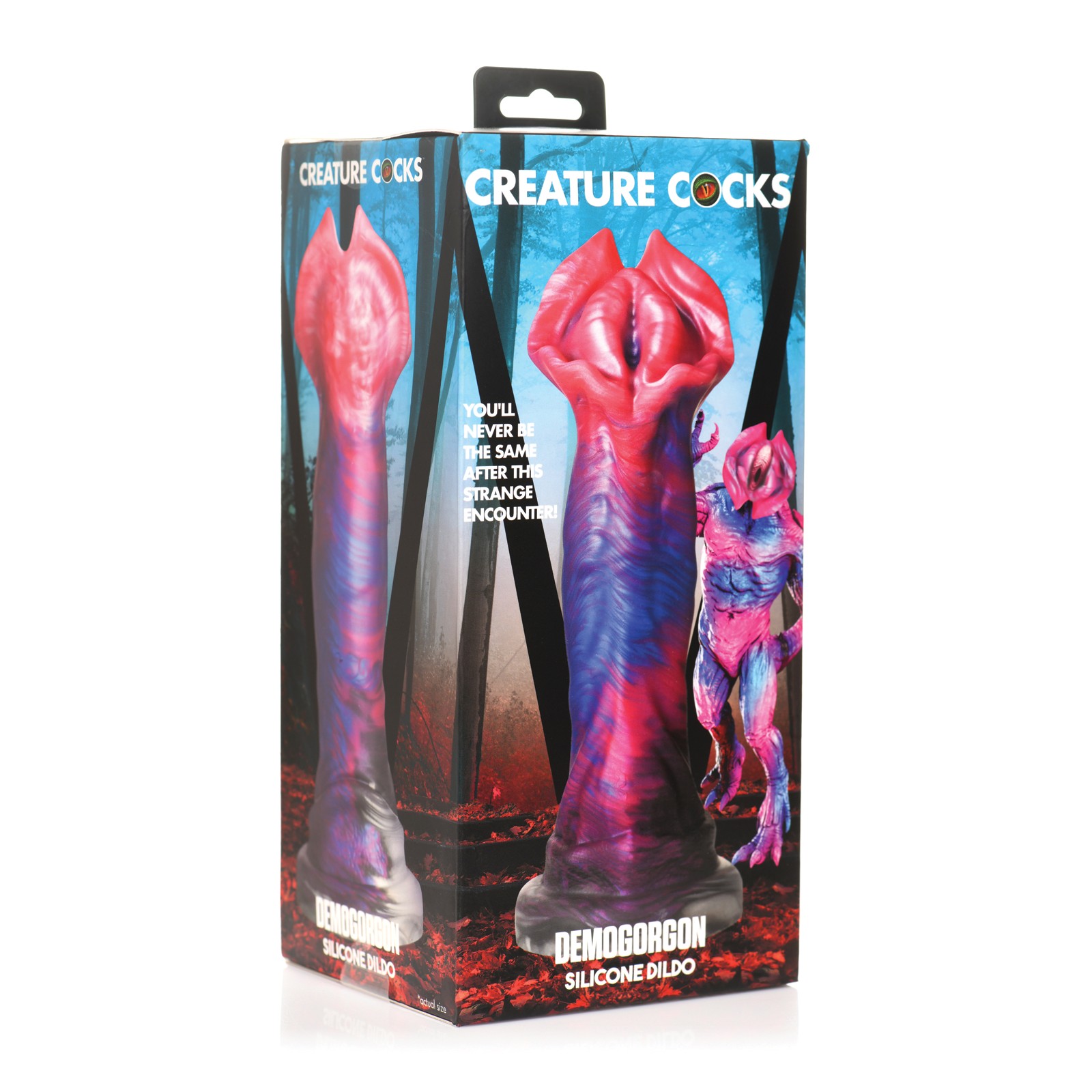 Creature Cocks Demogorgon Silicone Dildo Multi Color