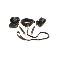 Set de Restricción del Amor Bedroom Bliss - Negro