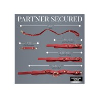 Bedroom Bliss Lover's Restraint Set Red