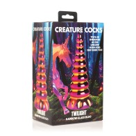 Dildo de Vidrio Twilight Rainbow - Creature Cocks