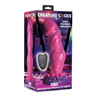 Xenox Vibrating Silicone Dildo for Sci-Fi Fantasies