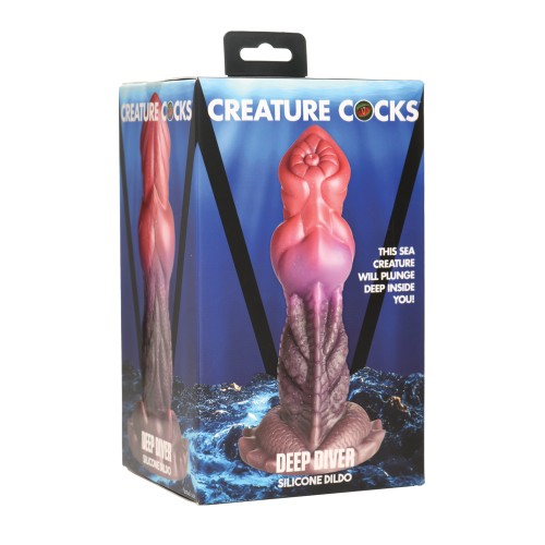 Dildo de Silicona Creature Cocks Deep Diver para Juegos de Fantasía