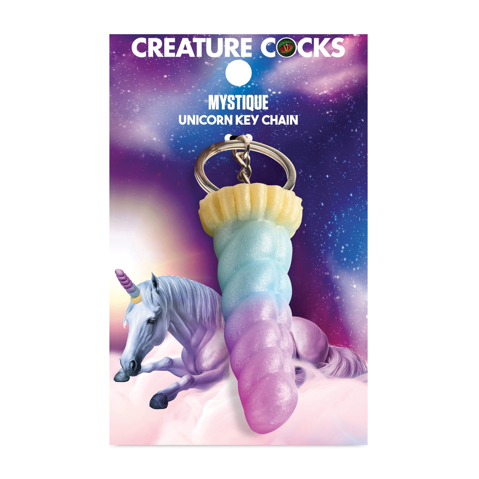 Creature Cocks Llaveros Unicornio Místico Multicolor