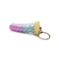 Creature Cocks Mystique Unicorn Key Chain Multi Color