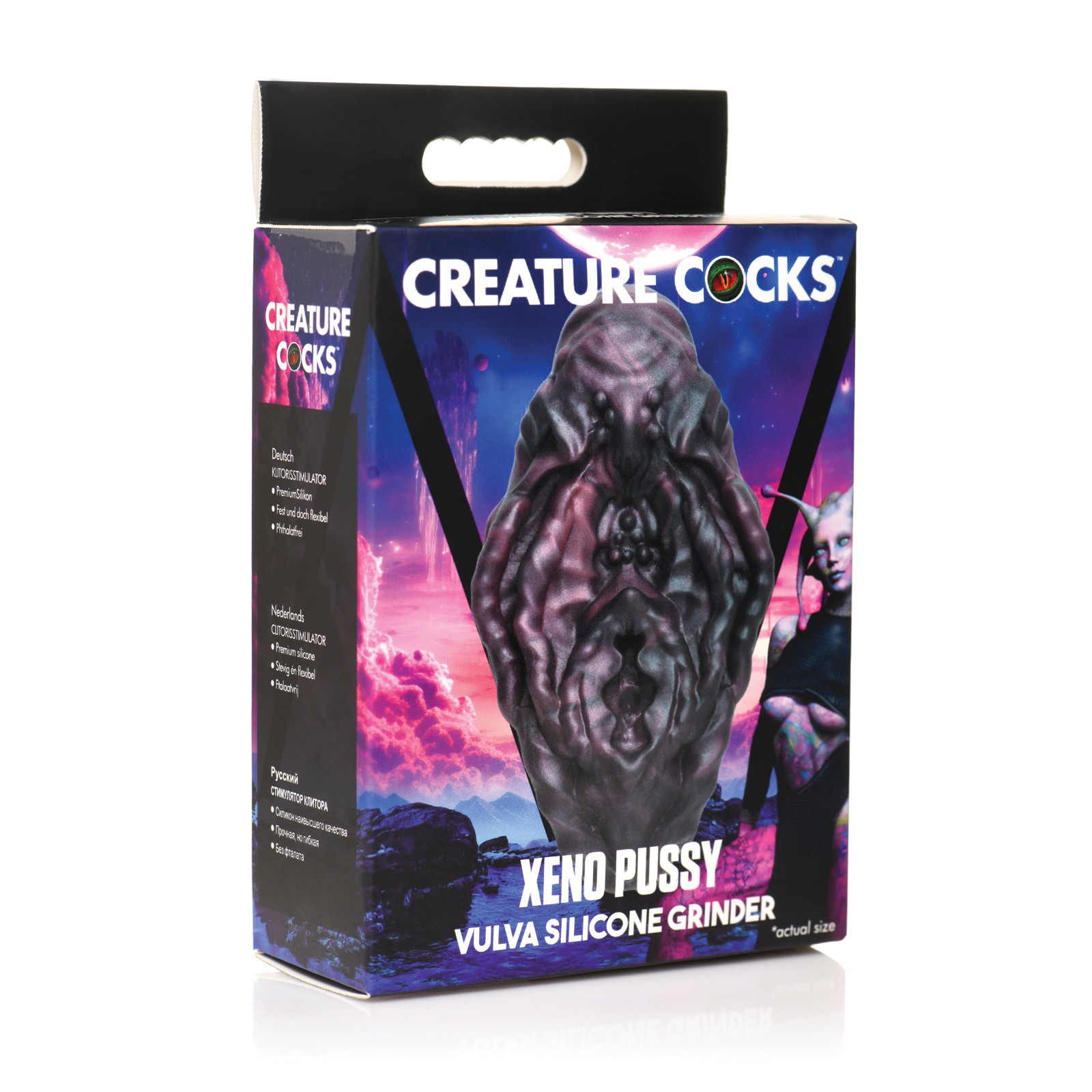 Grinder de Vulva Creature Cocks Xeno - Multicolor