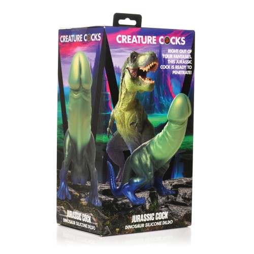 Jurassic Creature Cocks Silicone Dildo - Wild and Colorful