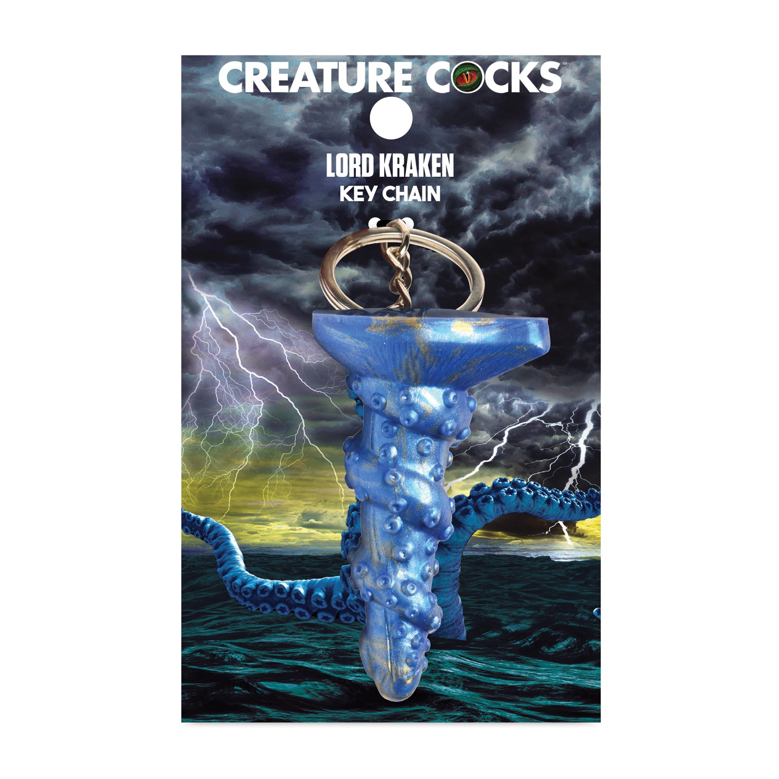 Creature Cocks Lord Kraken Mini Key Chain for Fantasy Lovers