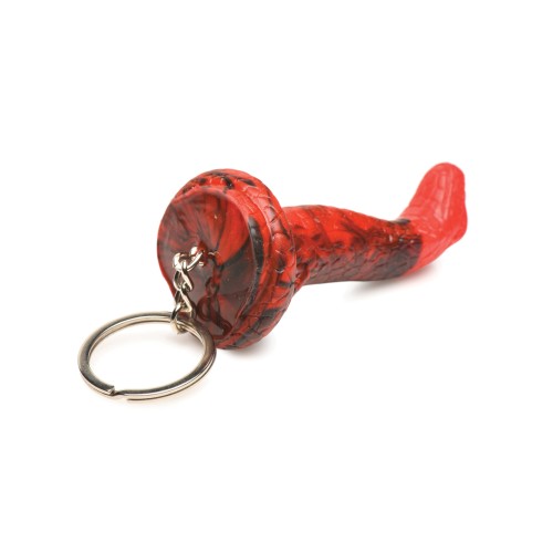 Creature Cocks Key Chain King Cobra Silicone