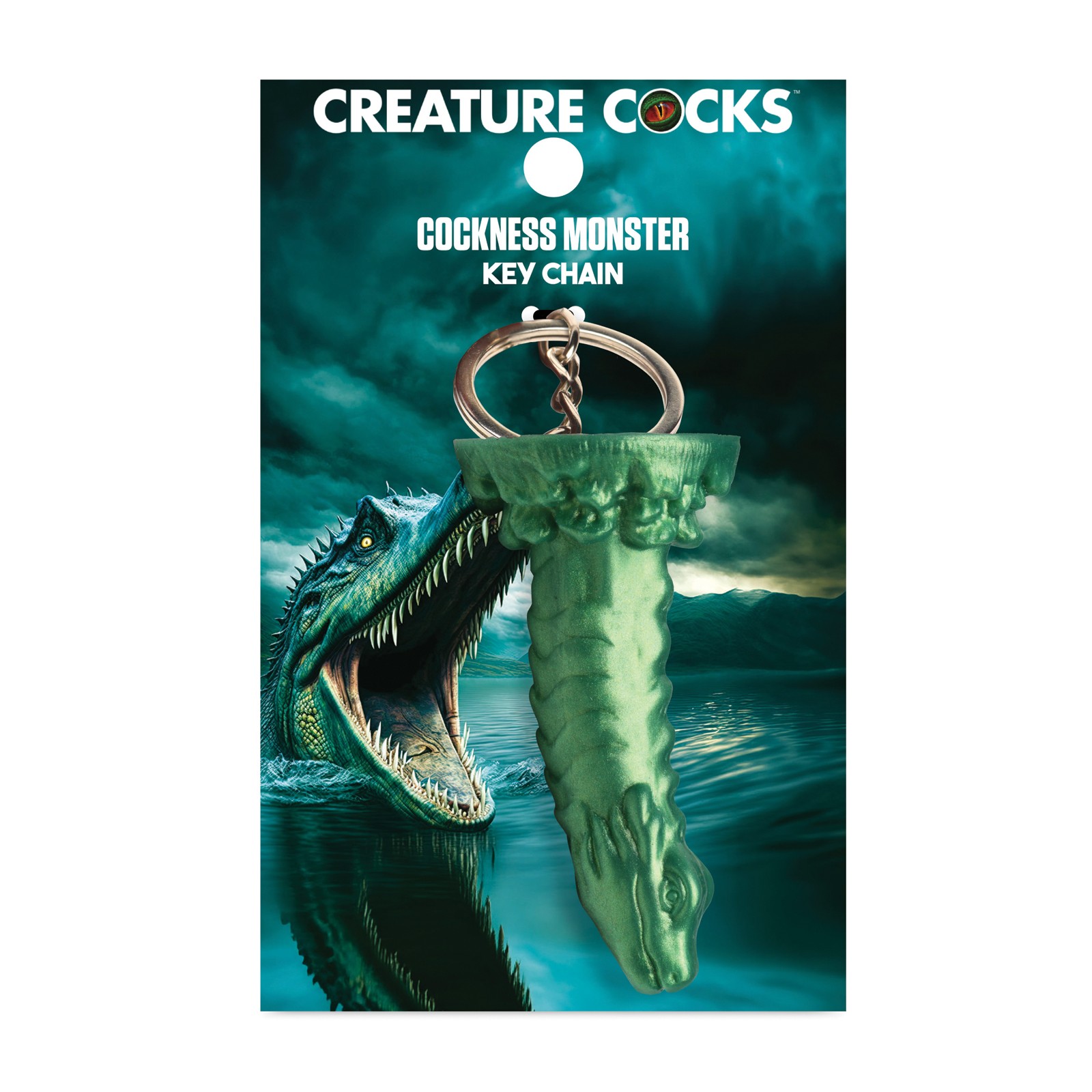 Creature Cocks Cockness Monster Keychain for Fun