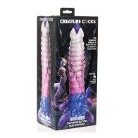 Creature Cocks Tenta-Queen Ovipositor Silicone Dildo with Eggs - Multi Color