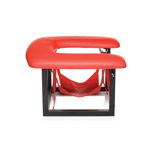 Silla Queening Master Series Negra Roja - Placer Definitivo