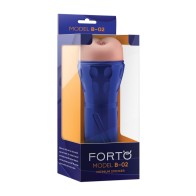 Forto Model B-02 Hard-Side Stroker for Thrilling Pleasure