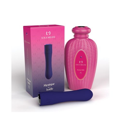 Bullet Lola Milani Mystique Botella Rosa Púrpura Oscuro