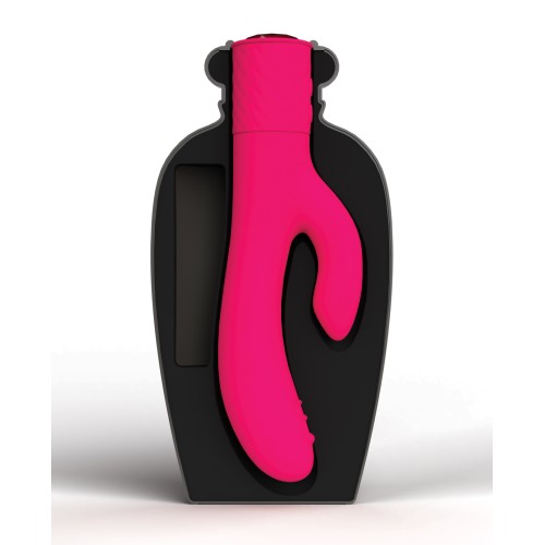 Conejito Mystique Lola Milani Botella Negra Fucsia