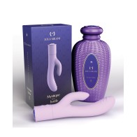 Lola Milani Mystique Rabbit with Orchid Bottle - Lilac