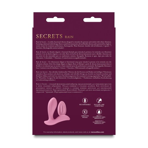 Secrets Rain - Vibrador Elegante y Potente