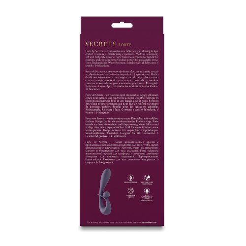 Secrets Forte Rabbit Vibrator - Ultimate Pleasure