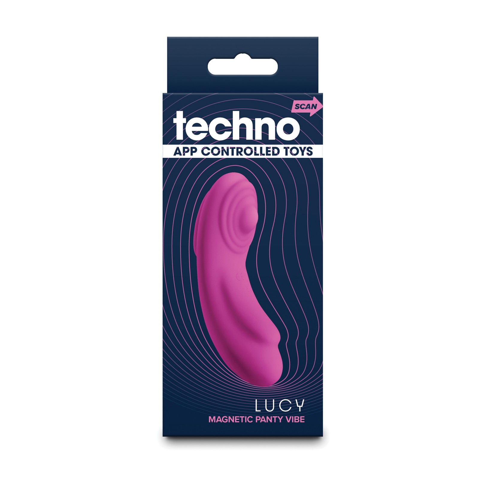 Vibrador de Panty Controlado por App Techno Lucy Magenta