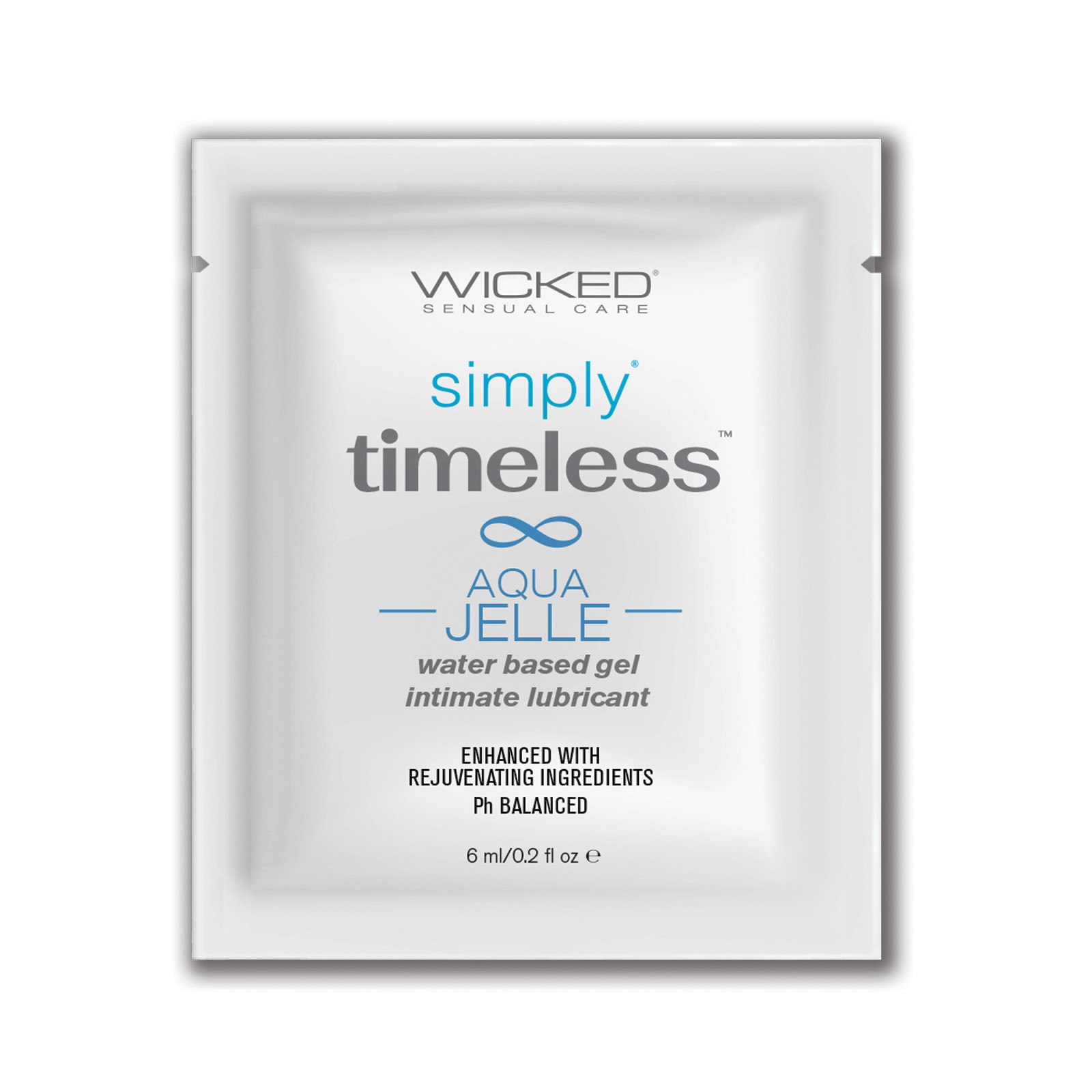 Lubricante Wicked Sensual Care Simply Timeless - .2 oz