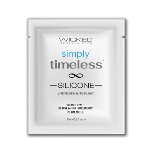 Lubricante de Silicona Wicked Sensual Care Simply Timeless 0.2 oz