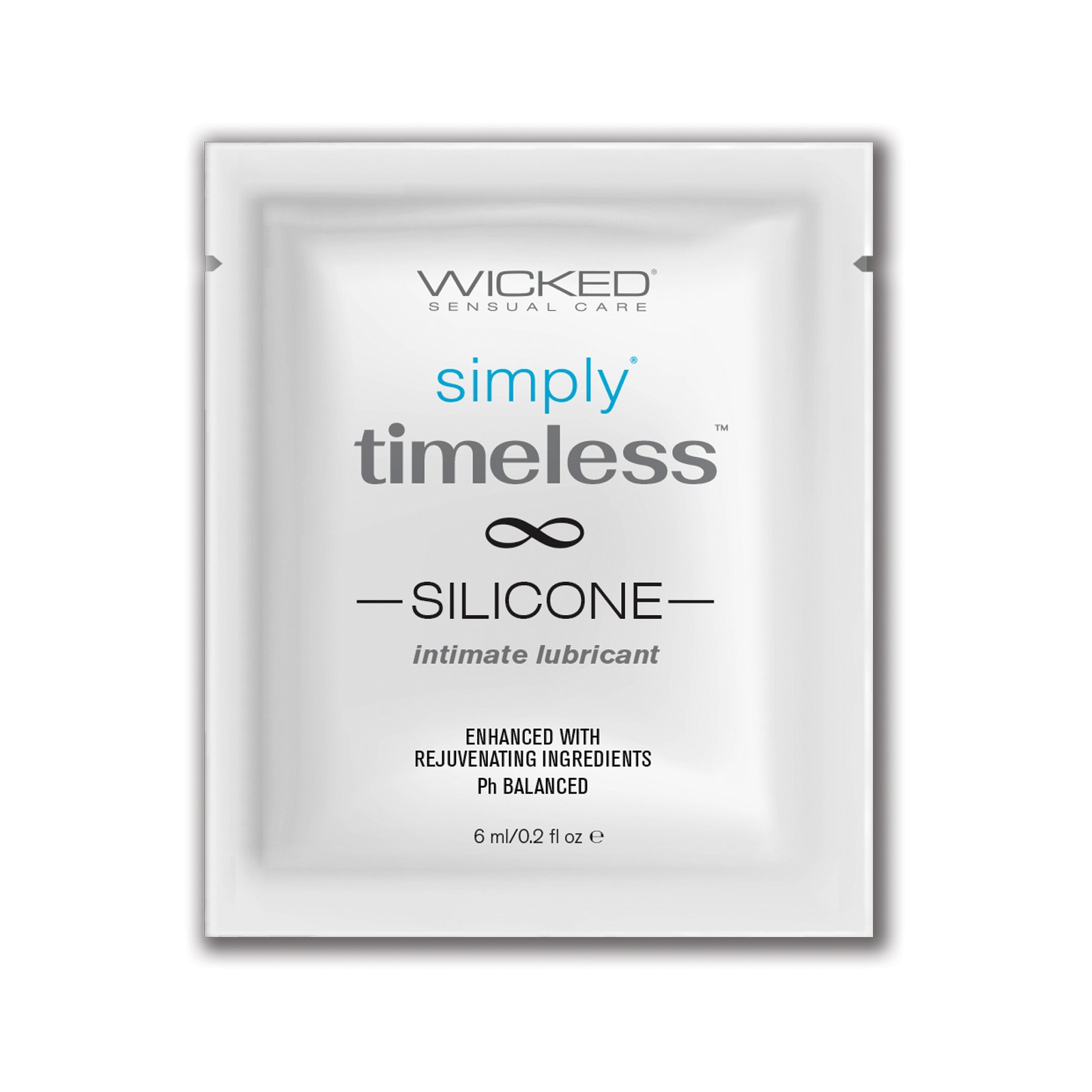 Lubricante de Silicona Wicked Sensual Care Simply Timeless 0.2 oz