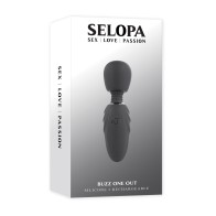 Selopa Buzz One Out Mini Wand Black