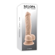 Dildo Realista Selopa de 6 Pulgadas Claro