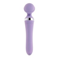 Playboy Pleasure Vibrato Wand Vibrator - Lilac