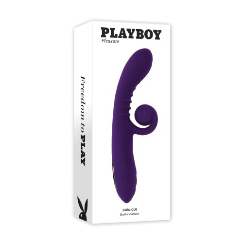 Vibrador Conejito Curlicue Playboy para Placer Exquisito