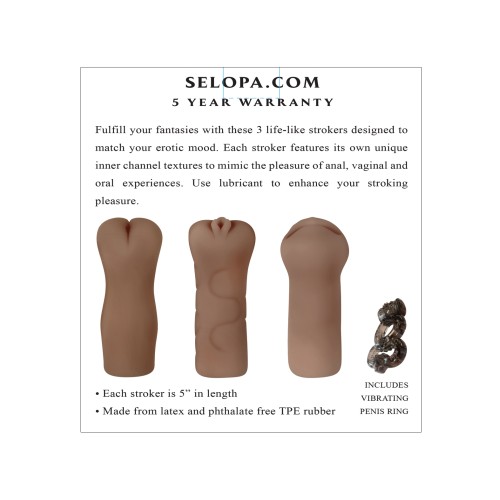 Selopa Party Pack Strokers Dark