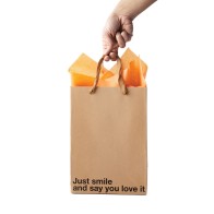 Just Smile and Say You Love It Gift Bag - Fun & Snarky