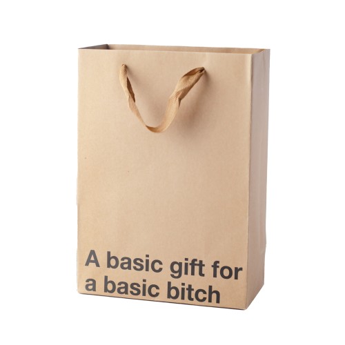 A Basic Gift For a Basic Bitch Gift Bag - Pack of 3