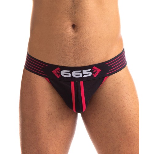 665 Rally Jockstrap Large Red