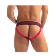 665 Rally Jockstrap Large Red