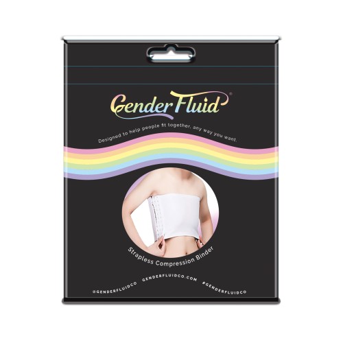 Gender Fluid Strapless Chest Binder for Custom Fit