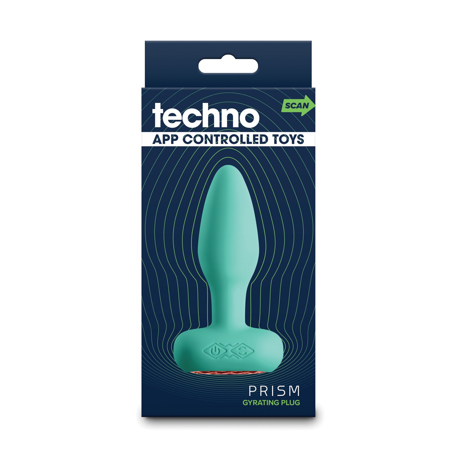 Techno Prism Anal Plug App Controlled