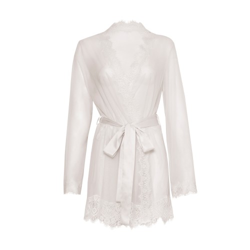 Provence Short Robe - White L/XL