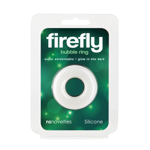 Firefly Glow in the Dark Bubble Cock Ring Small