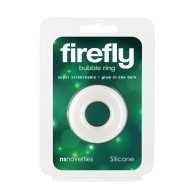 Firefly Glow in the Dark Bubble Cock Ring Small