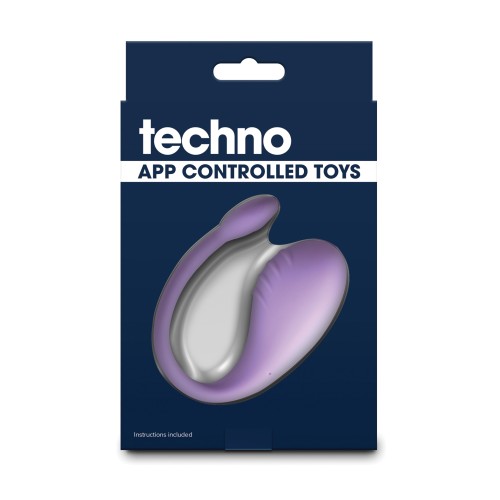 Vibrador Kegel Controlado por App Techno Rave Púrpura