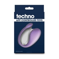 Vibrador Kegel Controlado por App Techno Rave Púrpura