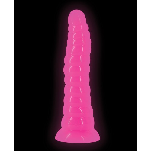 Dildo Firefly Nymph que Brilla en la Oscuridad Rosa